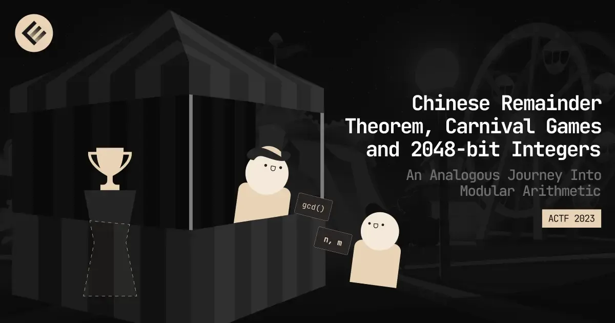 Chinese Remainder Theorem, Carnival Games and 2048-bit Integers