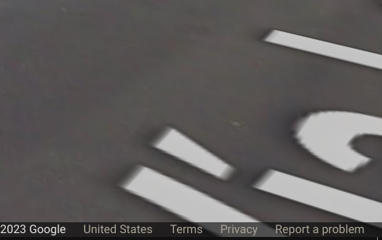 Screenshot of the street label partially visible on the bottom right of the image